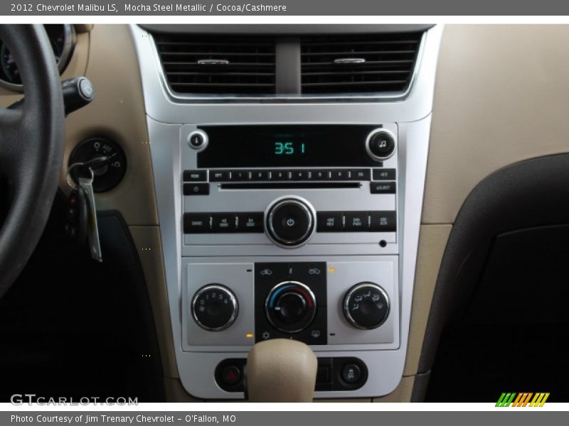 Mocha Steel Metallic / Cocoa/Cashmere 2012 Chevrolet Malibu LS