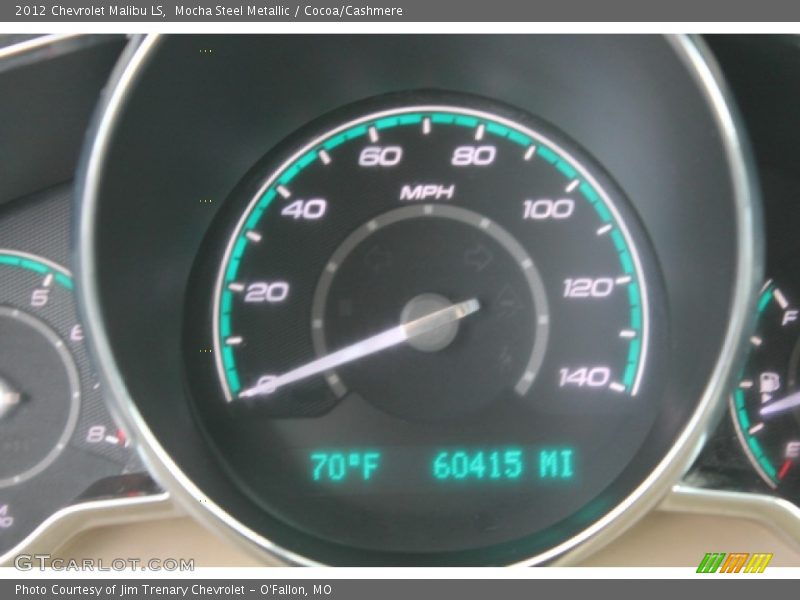 Mocha Steel Metallic / Cocoa/Cashmere 2012 Chevrolet Malibu LS