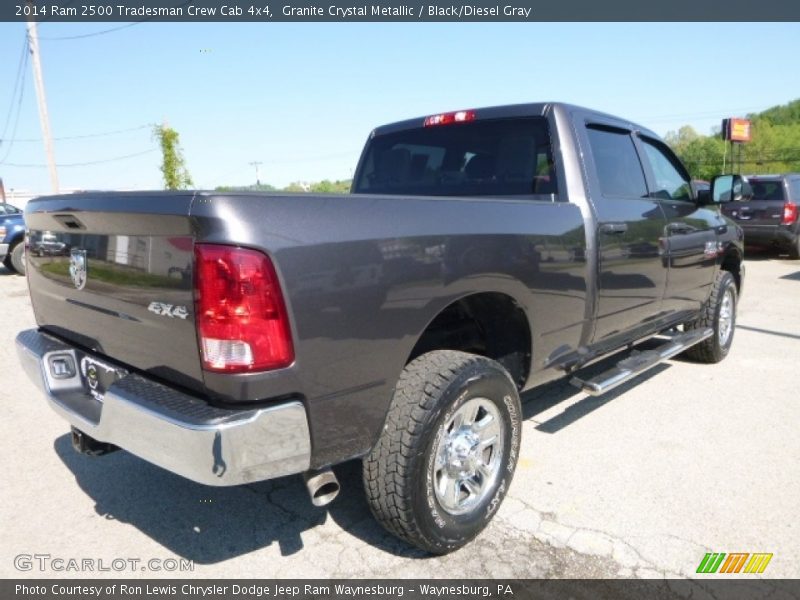 Granite Crystal Metallic / Black/Diesel Gray 2014 Ram 2500 Tradesman Crew Cab 4x4