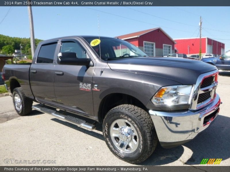 Granite Crystal Metallic / Black/Diesel Gray 2014 Ram 2500 Tradesman Crew Cab 4x4
