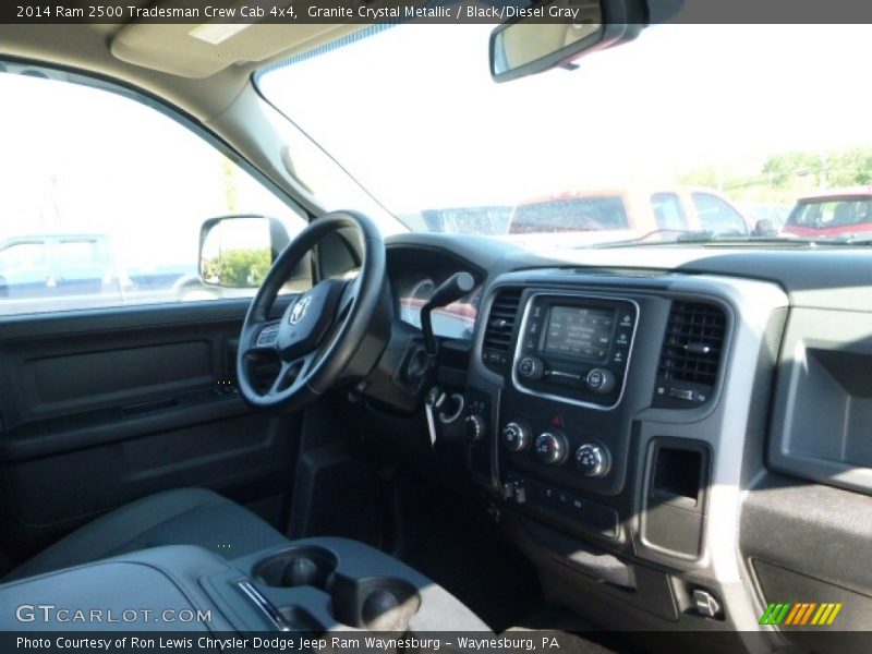 Granite Crystal Metallic / Black/Diesel Gray 2014 Ram 2500 Tradesman Crew Cab 4x4