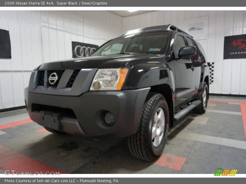 Super Black / Steel/Graphite 2006 Nissan Xterra SE 4x4