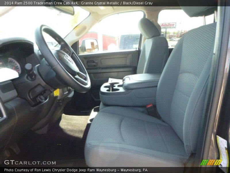 Granite Crystal Metallic / Black/Diesel Gray 2014 Ram 2500 Tradesman Crew Cab 4x4