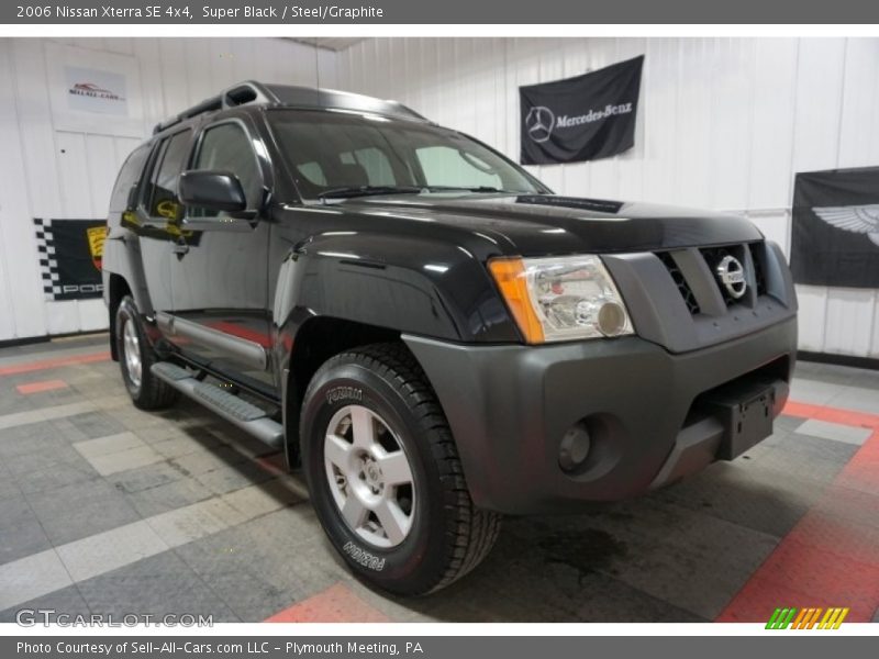Super Black / Steel/Graphite 2006 Nissan Xterra SE 4x4