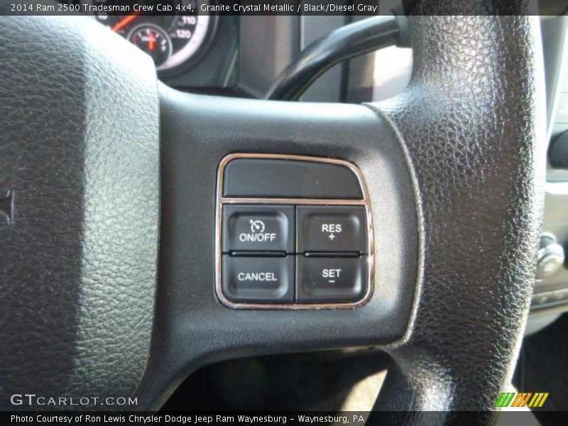 Granite Crystal Metallic / Black/Diesel Gray 2014 Ram 2500 Tradesman Crew Cab 4x4