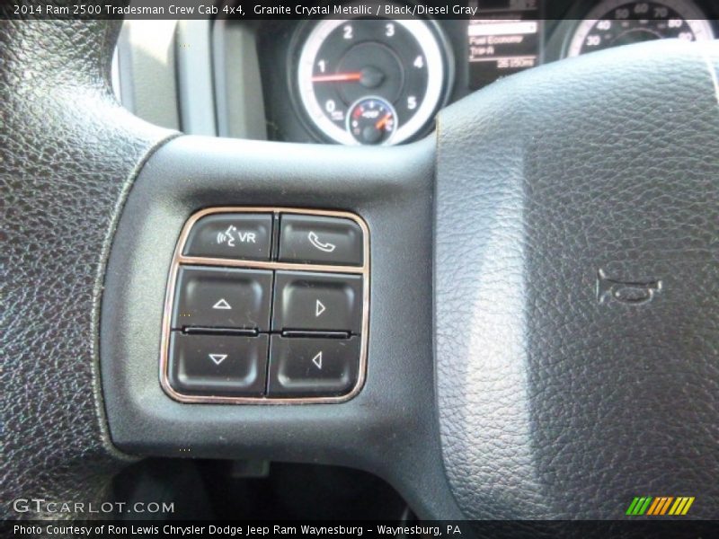 Granite Crystal Metallic / Black/Diesel Gray 2014 Ram 2500 Tradesman Crew Cab 4x4