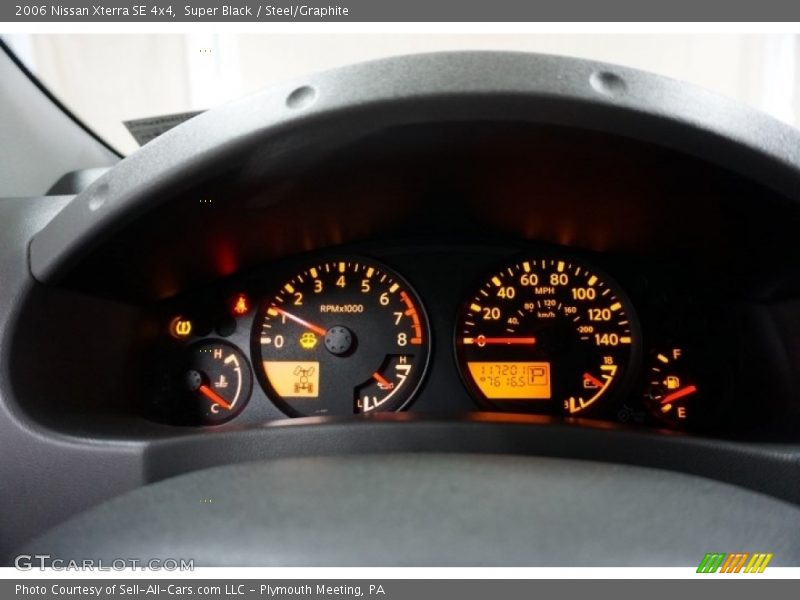 Super Black / Steel/Graphite 2006 Nissan Xterra SE 4x4