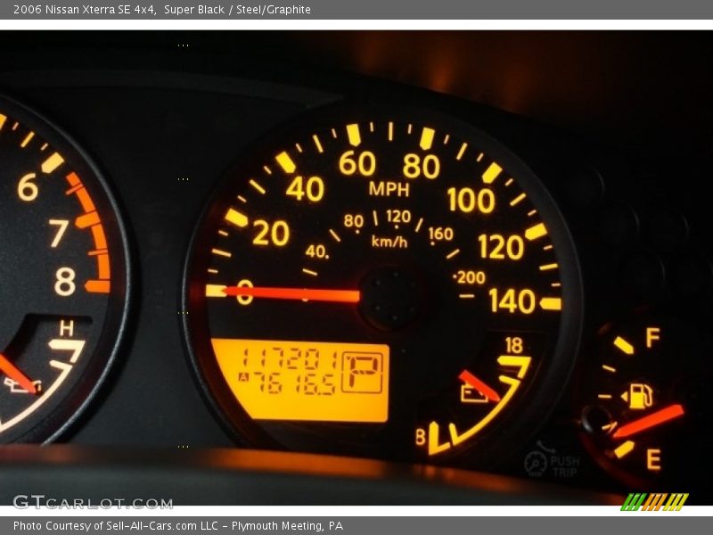 Super Black / Steel/Graphite 2006 Nissan Xterra SE 4x4