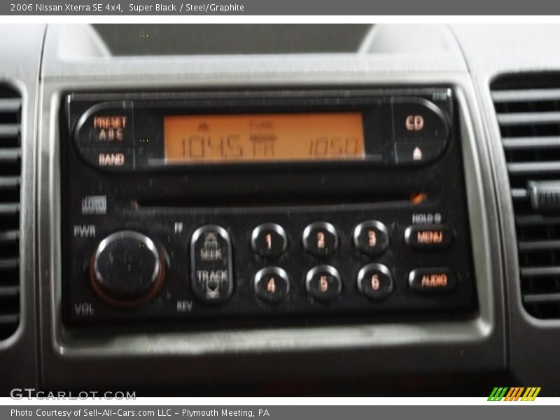 Super Black / Steel/Graphite 2006 Nissan Xterra SE 4x4
