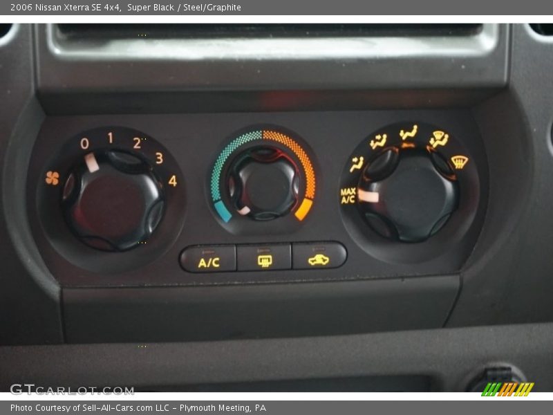 Super Black / Steel/Graphite 2006 Nissan Xterra SE 4x4