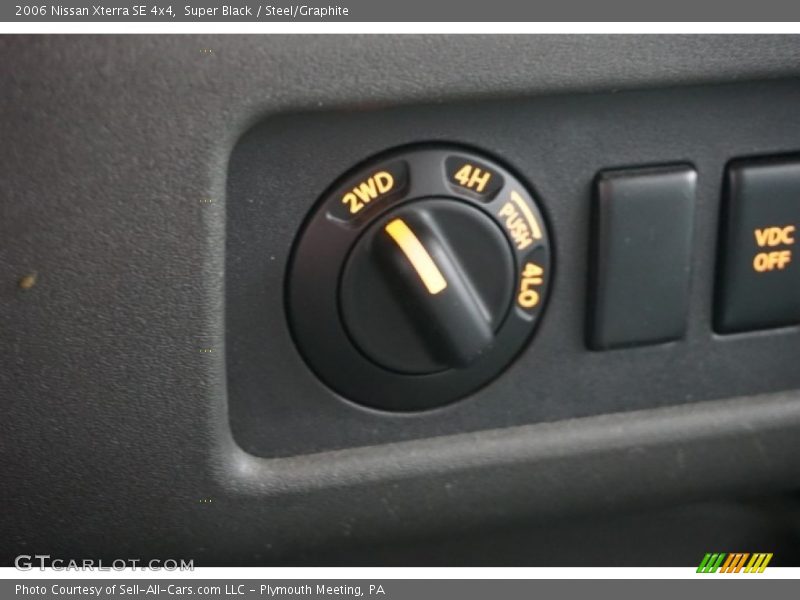 Super Black / Steel/Graphite 2006 Nissan Xterra SE 4x4