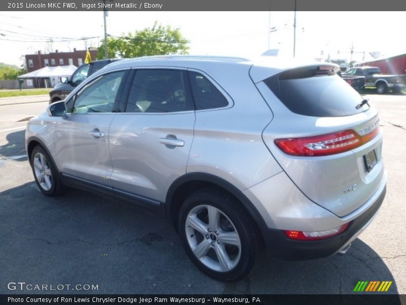 Ingot Silver Metallic / Ebony 2015 Lincoln MKC FWD