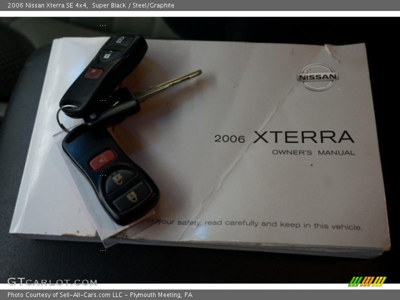 Super Black / Steel/Graphite 2006 Nissan Xterra SE 4x4