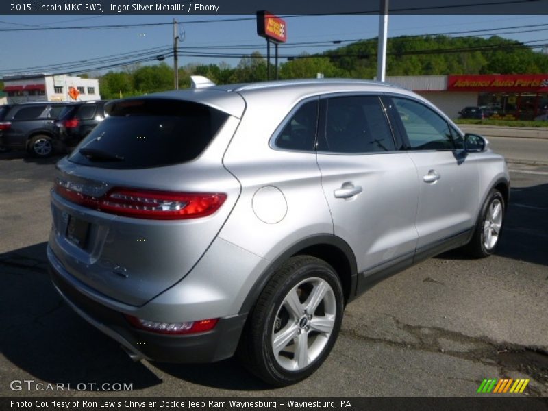 Ingot Silver Metallic / Ebony 2015 Lincoln MKC FWD