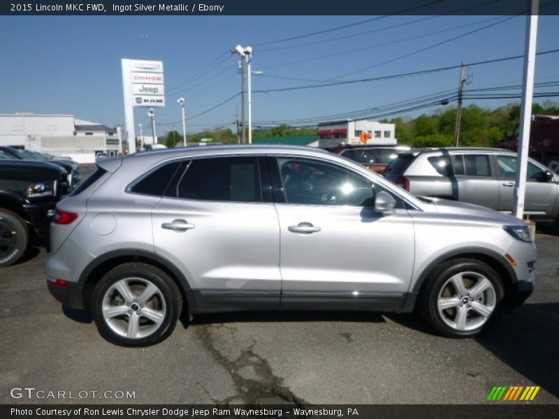 Ingot Silver Metallic / Ebony 2015 Lincoln MKC FWD
