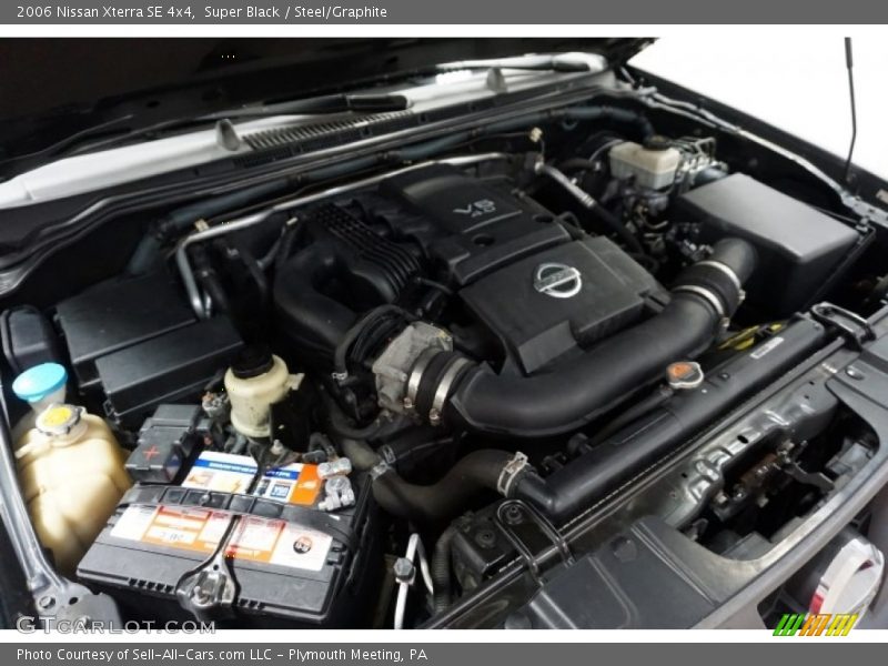 Super Black / Steel/Graphite 2006 Nissan Xterra SE 4x4