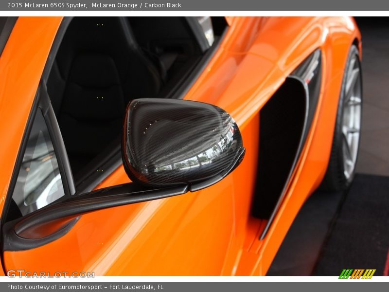 McLaren Orange / Carbon Black 2015 McLaren 650S Spyder