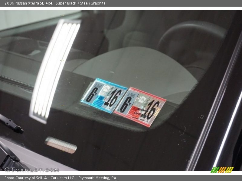 Super Black / Steel/Graphite 2006 Nissan Xterra SE 4x4