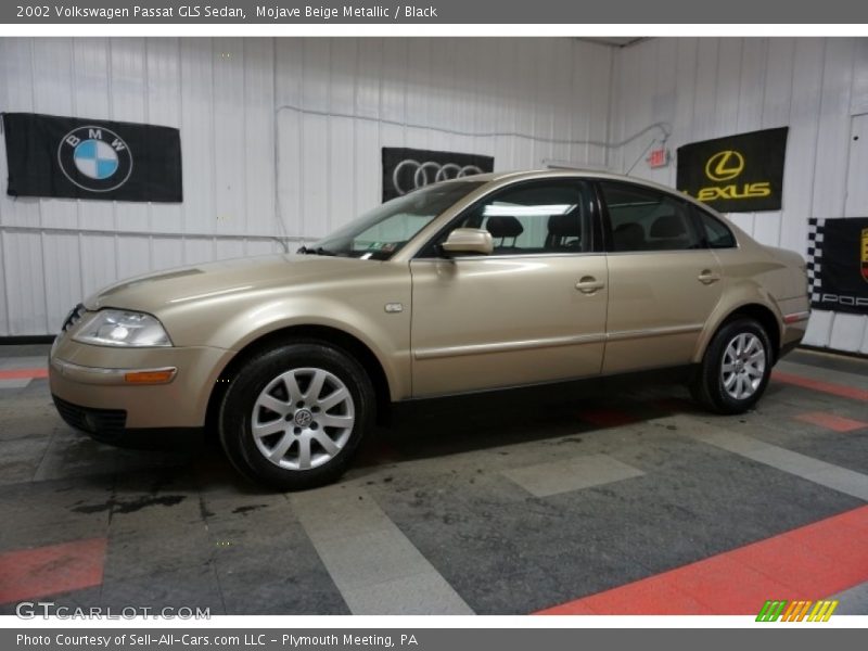 Mojave Beige Metallic / Black 2002 Volkswagen Passat GLS Sedan