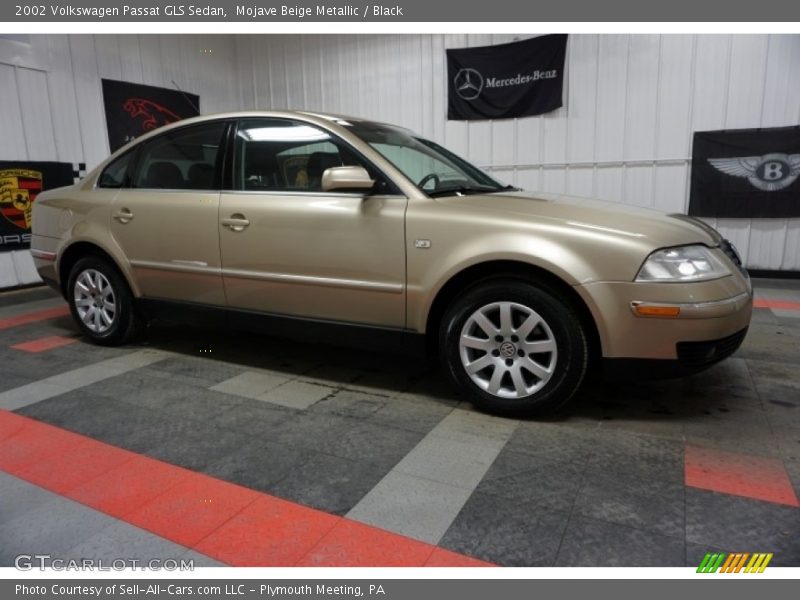 Mojave Beige Metallic / Black 2002 Volkswagen Passat GLS Sedan