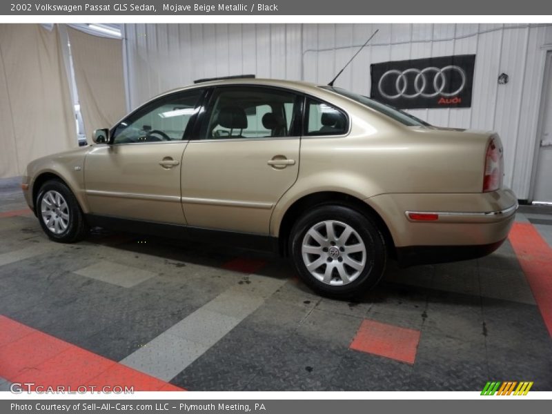 Mojave Beige Metallic / Black 2002 Volkswagen Passat GLS Sedan