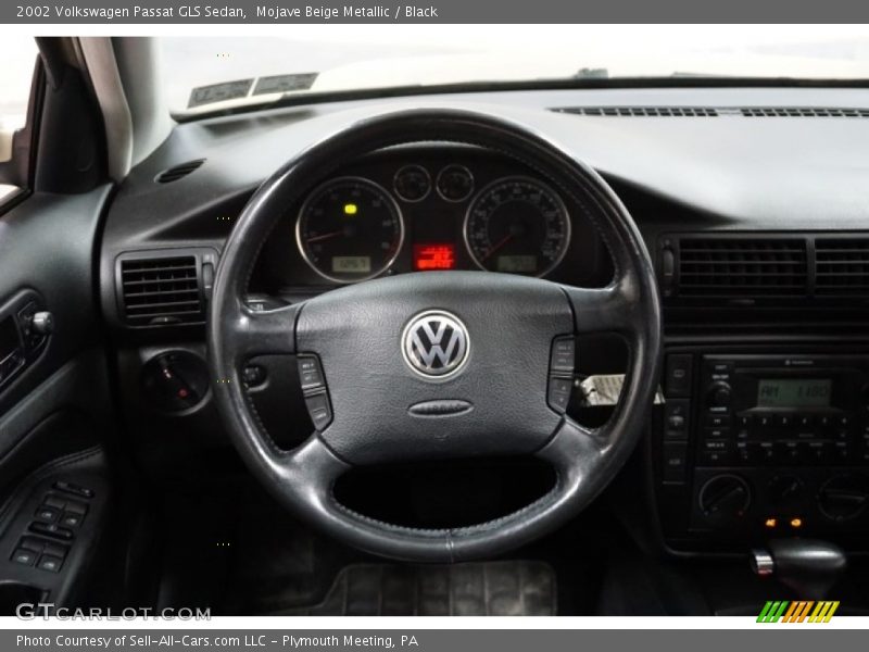 Mojave Beige Metallic / Black 2002 Volkswagen Passat GLS Sedan