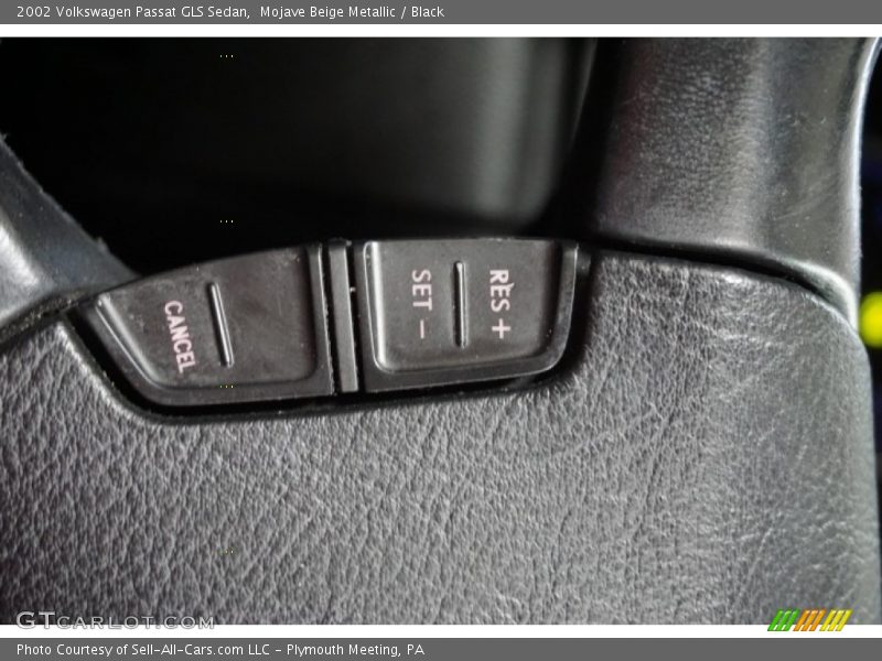 Mojave Beige Metallic / Black 2002 Volkswagen Passat GLS Sedan