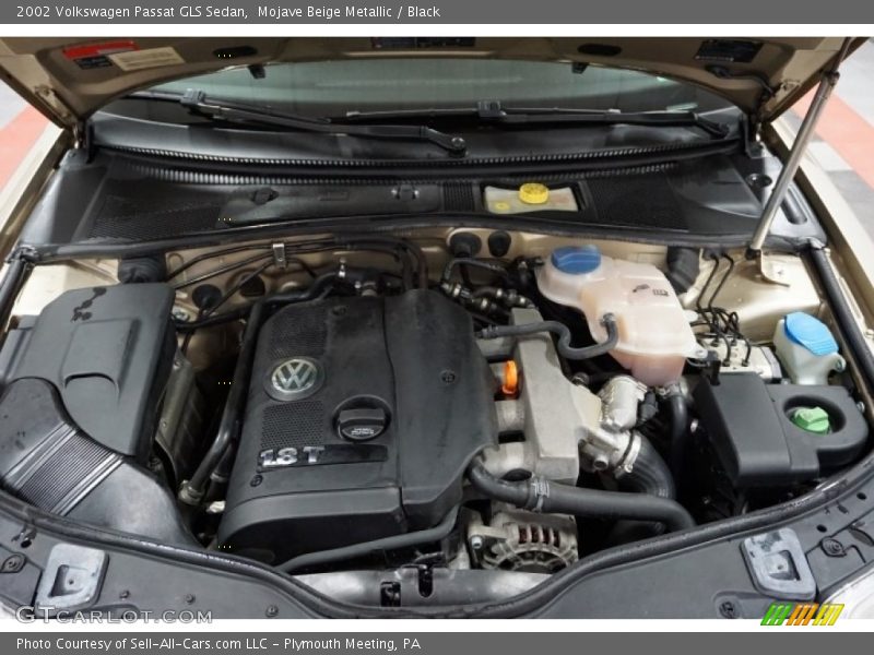 Mojave Beige Metallic / Black 2002 Volkswagen Passat GLS Sedan