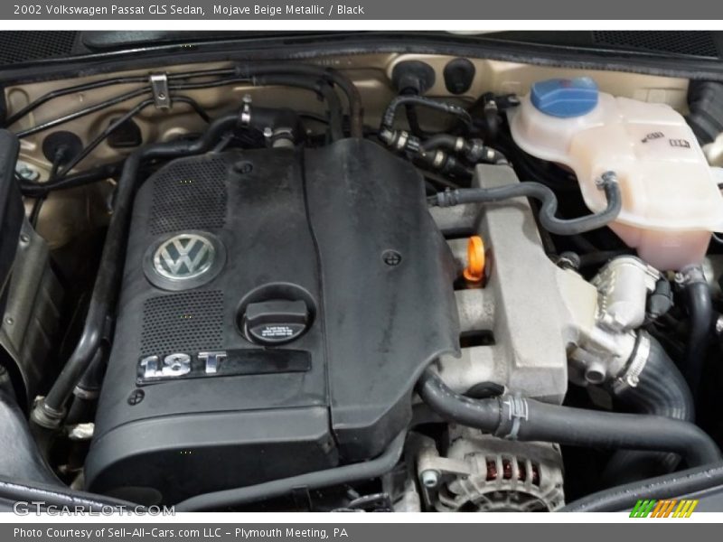 Mojave Beige Metallic / Black 2002 Volkswagen Passat GLS Sedan