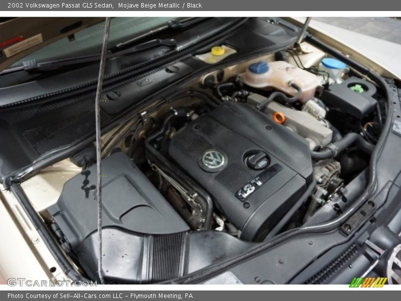 Mojave Beige Metallic / Black 2002 Volkswagen Passat GLS Sedan