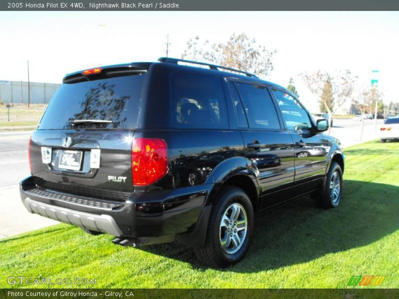 Nighthawk Black Pearl / Saddle 2005 Honda Pilot EX 4WD