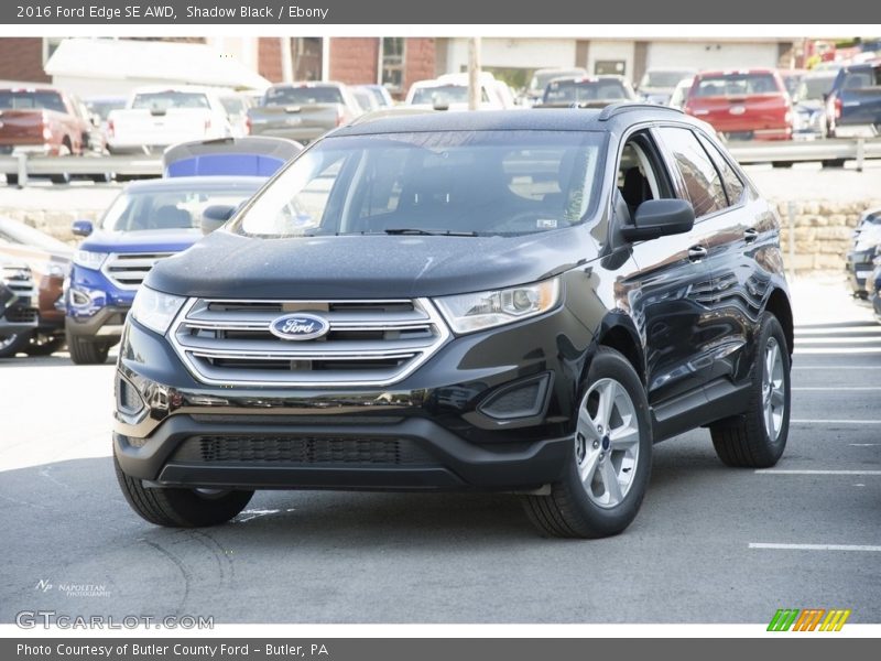 Shadow Black / Ebony 2016 Ford Edge SE AWD