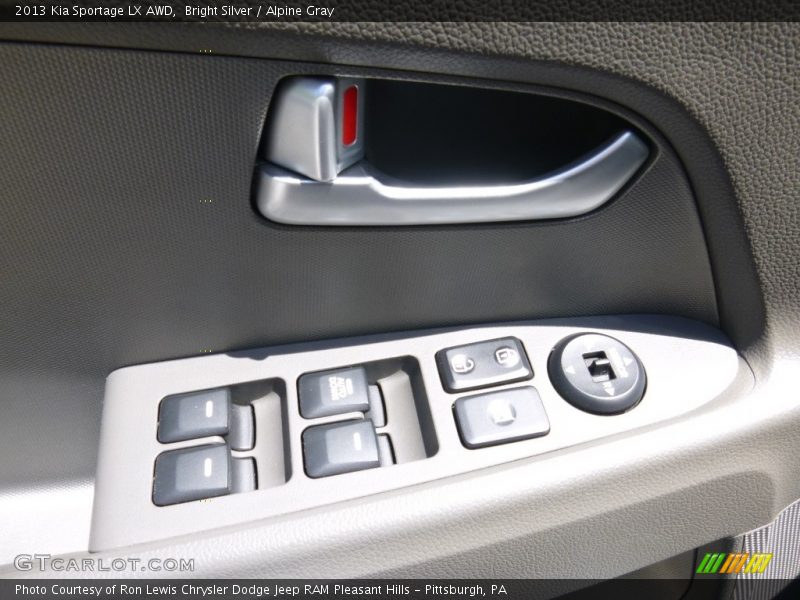 Bright Silver / Alpine Gray 2013 Kia Sportage LX AWD