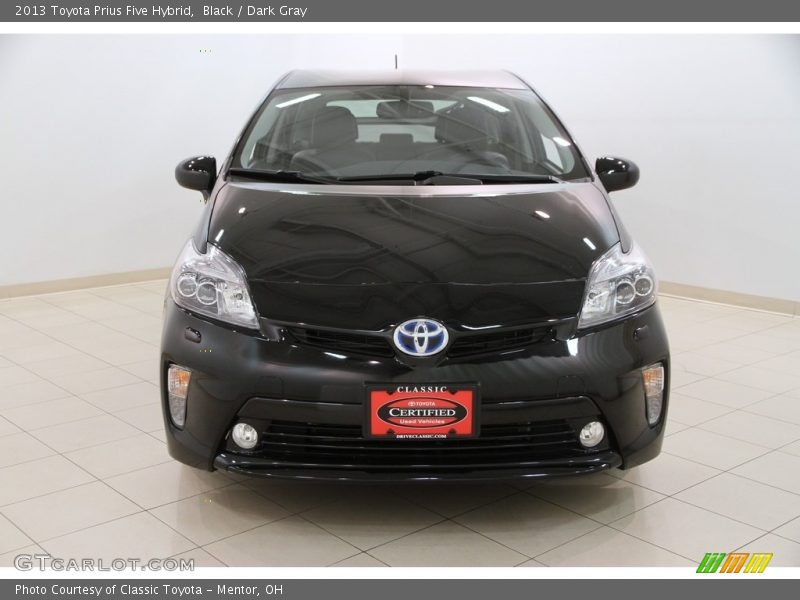 Black / Dark Gray 2013 Toyota Prius Five Hybrid