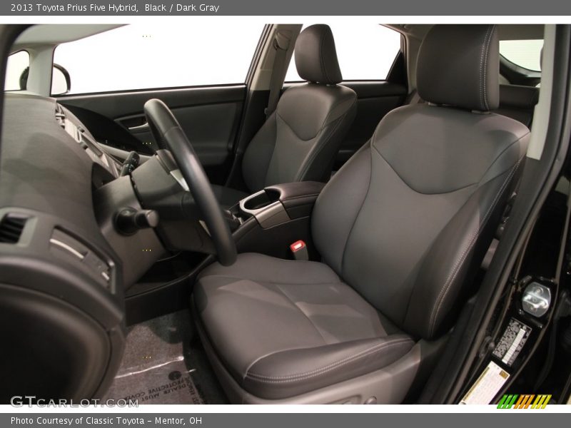 Black / Dark Gray 2013 Toyota Prius Five Hybrid