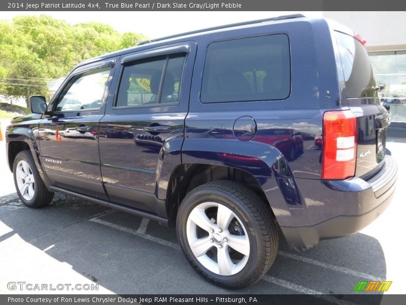 True Blue Pearl / Dark Slate Gray/Light Pebble 2014 Jeep Patriot Latitude 4x4