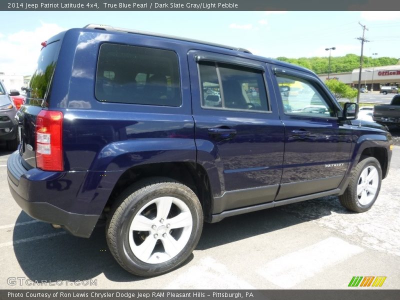True Blue Pearl / Dark Slate Gray/Light Pebble 2014 Jeep Patriot Latitude 4x4
