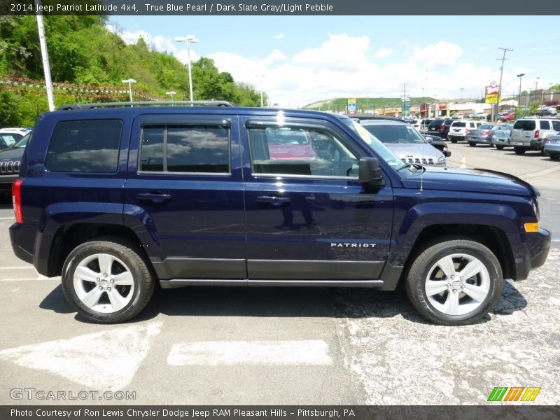 True Blue Pearl / Dark Slate Gray/Light Pebble 2014 Jeep Patriot Latitude 4x4