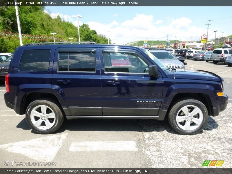 True Blue Pearl / Dark Slate Gray/Light Pebble 2014 Jeep Patriot Latitude 4x4