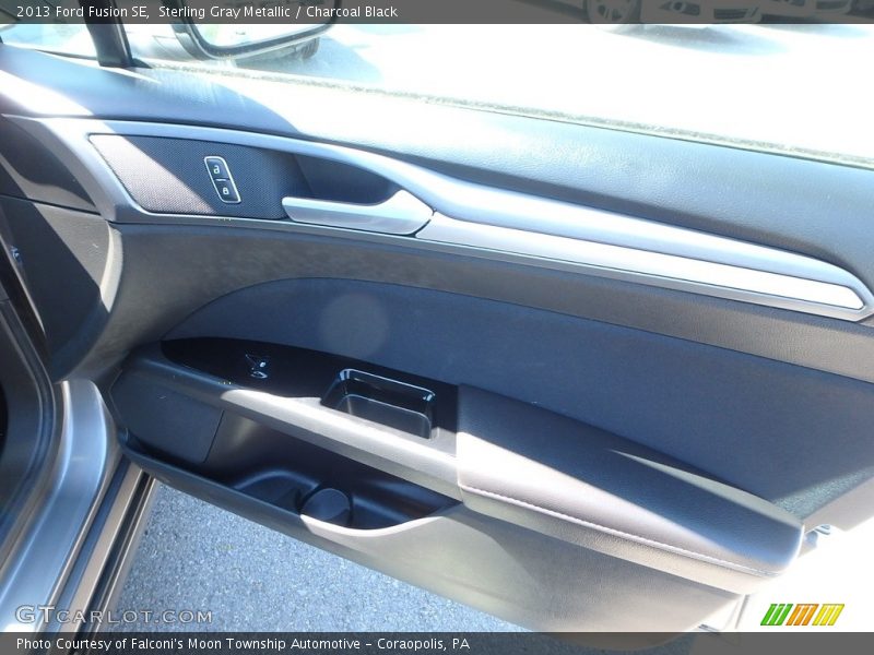 Sterling Gray Metallic / Charcoal Black 2013 Ford Fusion SE