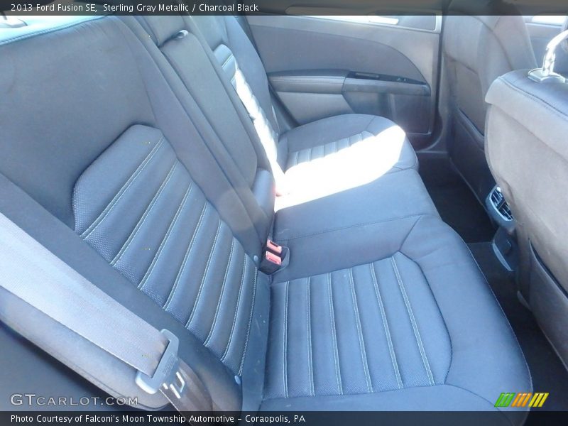 Sterling Gray Metallic / Charcoal Black 2013 Ford Fusion SE