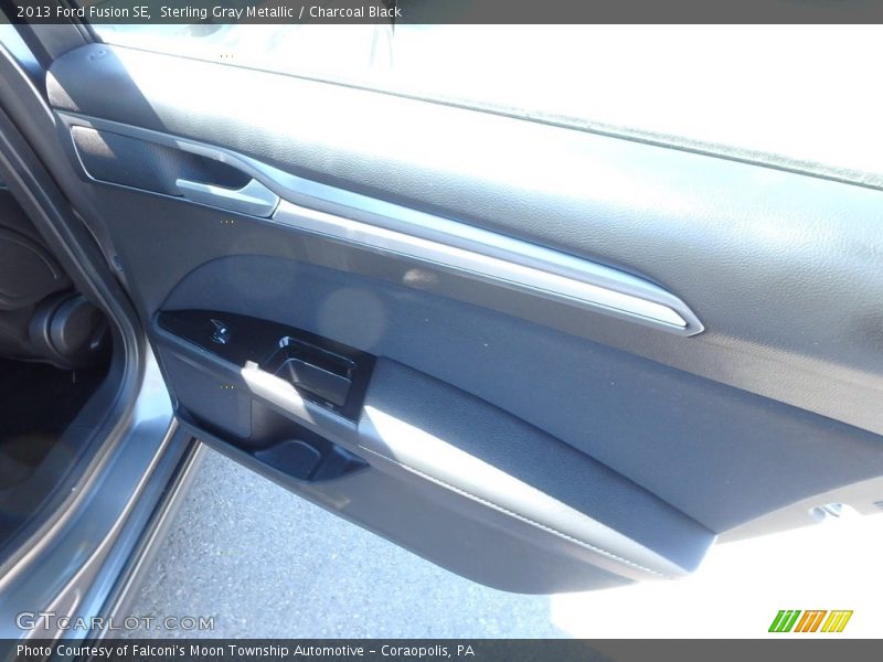 Sterling Gray Metallic / Charcoal Black 2013 Ford Fusion SE