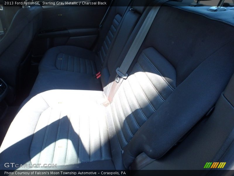 Sterling Gray Metallic / Charcoal Black 2013 Ford Fusion SE
