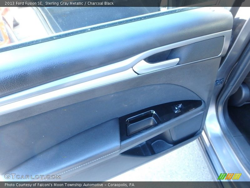 Sterling Gray Metallic / Charcoal Black 2013 Ford Fusion SE