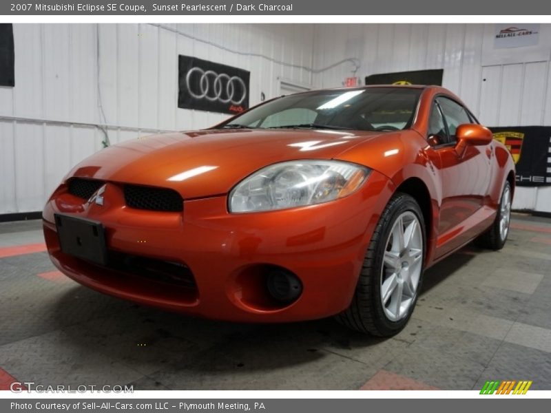 Sunset Pearlescent / Dark Charcoal 2007 Mitsubishi Eclipse SE Coupe