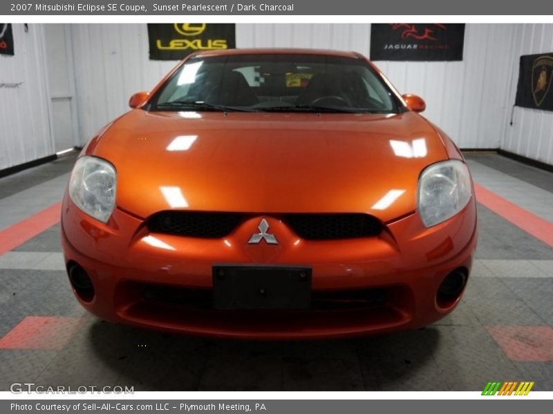 Sunset Pearlescent / Dark Charcoal 2007 Mitsubishi Eclipse SE Coupe