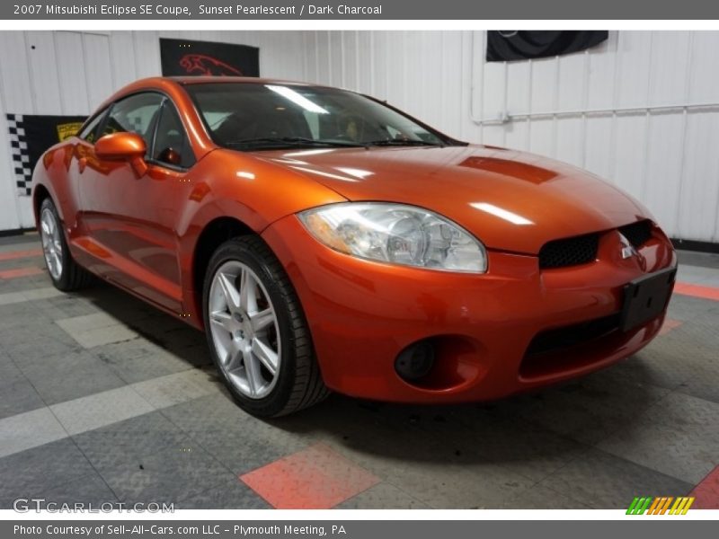 Sunset Pearlescent / Dark Charcoal 2007 Mitsubishi Eclipse SE Coupe