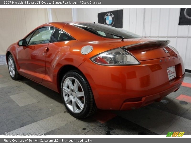 Sunset Pearlescent / Dark Charcoal 2007 Mitsubishi Eclipse SE Coupe