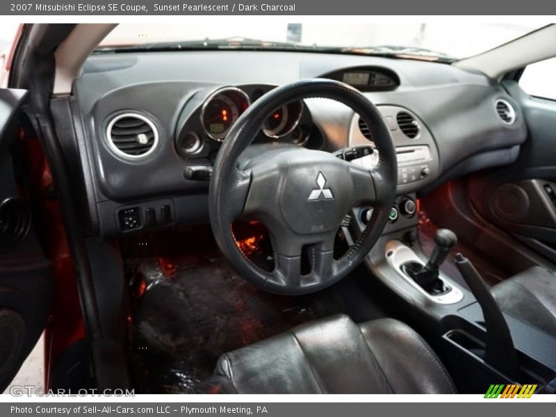 Sunset Pearlescent / Dark Charcoal 2007 Mitsubishi Eclipse SE Coupe