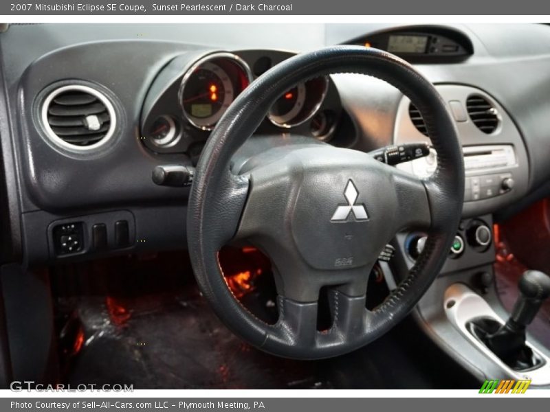 Sunset Pearlescent / Dark Charcoal 2007 Mitsubishi Eclipse SE Coupe
